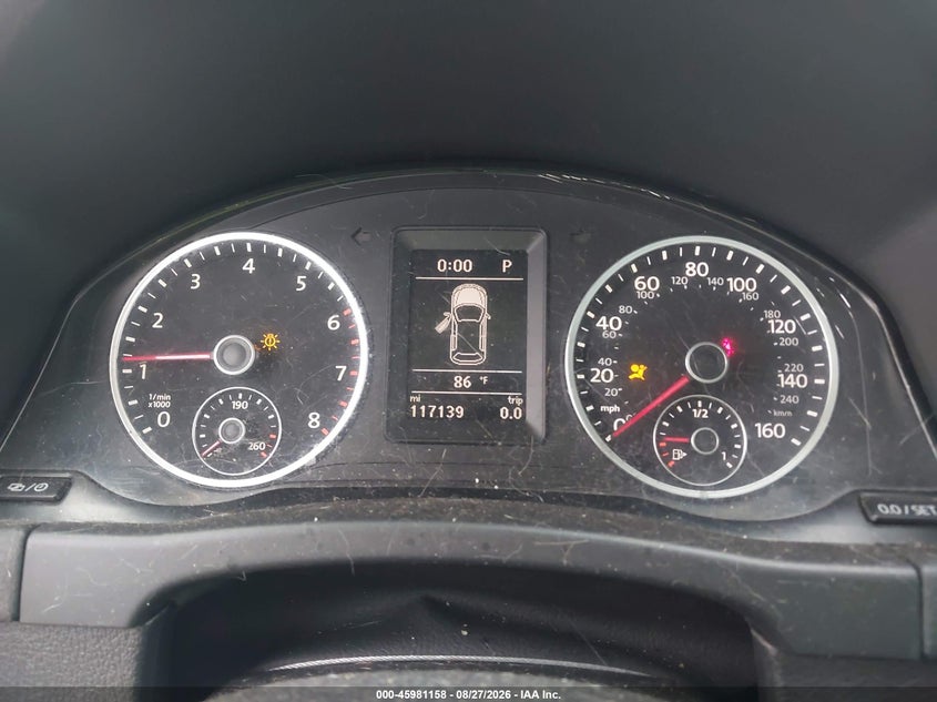 2014 Volkswagen Tiguan VIN WVGAV3AX4EW622202 IAAI salvage auction — WATER/FLOOD, Salvage Title, sold $600 on 2026-10-07 (photo 7)