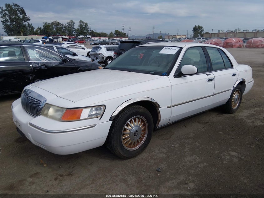 2000 Mercury Grand marquis VIN 2MEFM75W5YX711869 IAAI salvage auction — NORMAL WEAR, Clear - Dealer Only (California), sold $950 on 2026-09-16 (photo 2)