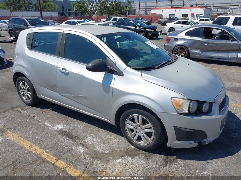 2013 Chevrolet SONIC VIN 1G1JC6SH5D4175305 IAAI salvage auction — NORMAL WEAR, App For Dup Clear (California), sold $250 on 2026-09-27 (photo 1)