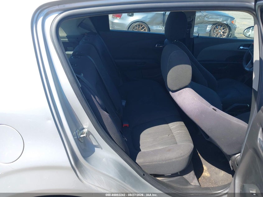 2013 Chevrolet SONIC VIN 1G1JC6SH5D4175305 IAAI salvage auction — NORMAL WEAR, App For Dup Clear (California), sold $250 on 2026-09-27 (photo 8)