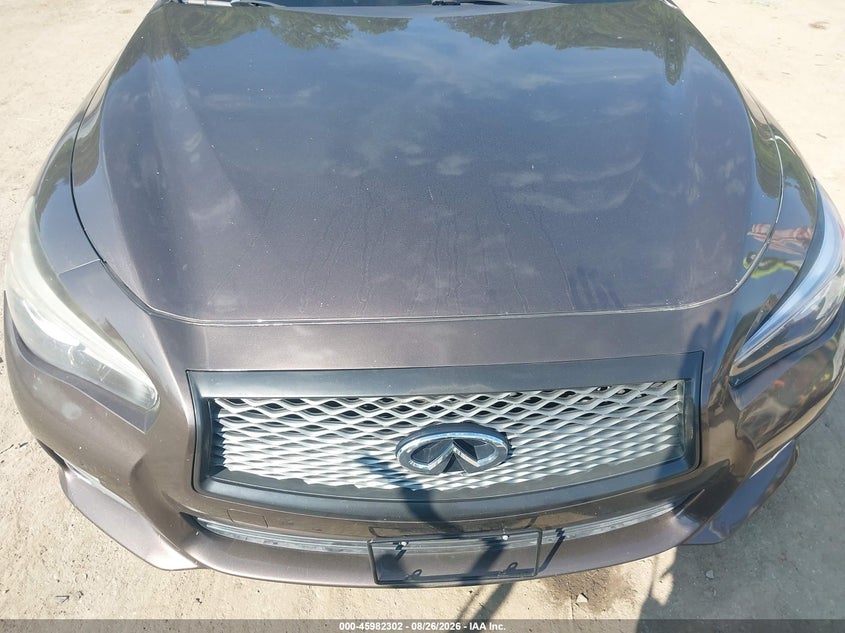 2014 Infiniti Q50 VIN JN1BV7AP3EM691767 IAAI salvage auction — NORMAL WEAR, Clear (Maryland), sold $2,500 on 2026-09-22 (photo 6)