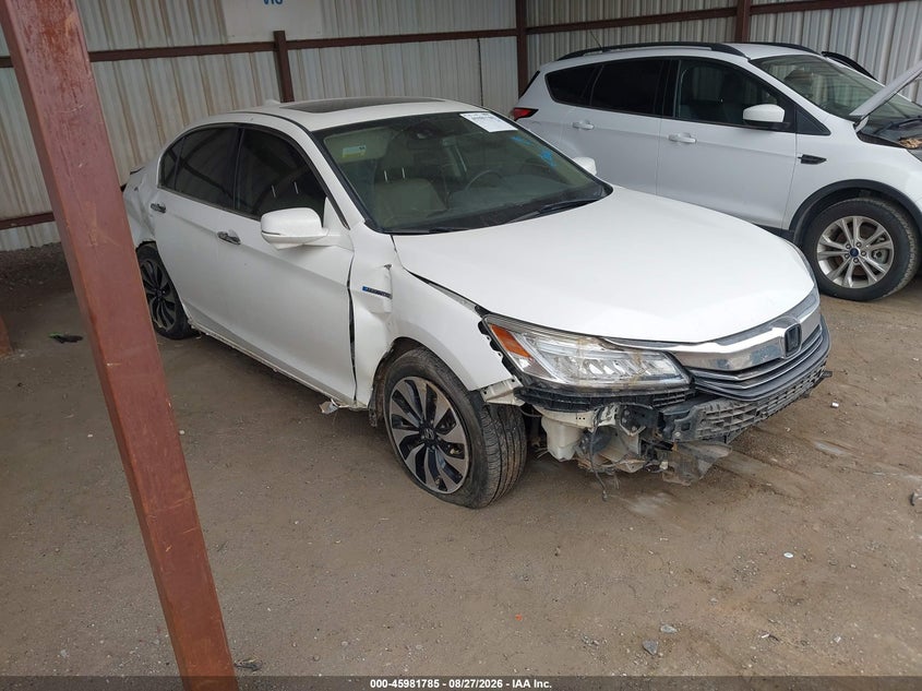 2017 Honda Accord VIN JHMCR6F73HC006796 IAAI salvage auction — SIDE, Wait Title, sold $800 on 2026-10-08 (photo 1)