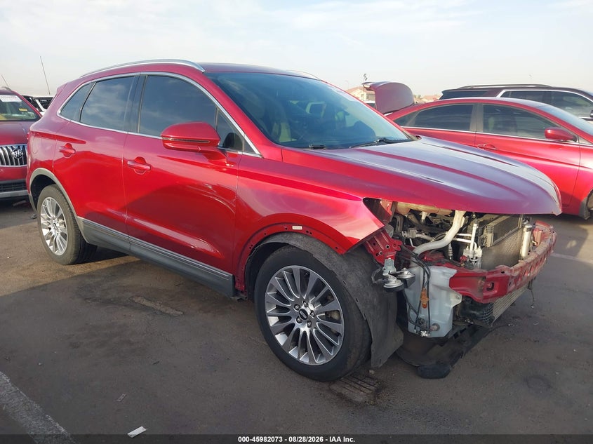 2015 Lincoln Mkc VIN 5LMCJ1A97FUJ32339 IAAI salvage auction — FRONT END, Salvage Title, sold $2,150 on 2026-09-22 (photo 1)