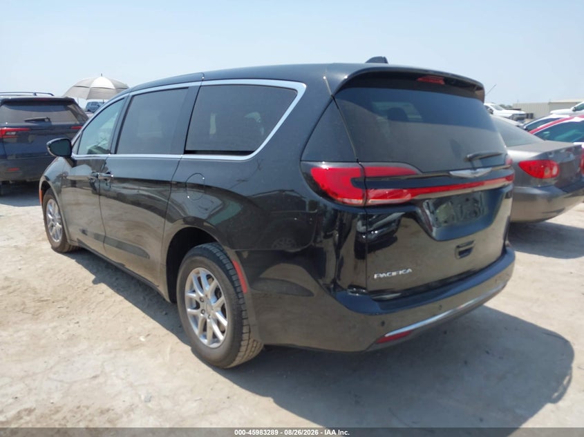 2025 Chrysler Pacifica VIN 2C4RC1BG6SR569653 IAAI salvage auction — RIGHT SIDE, Salvage Title, sold $12,500 on 2026-09-11 (photo 3)