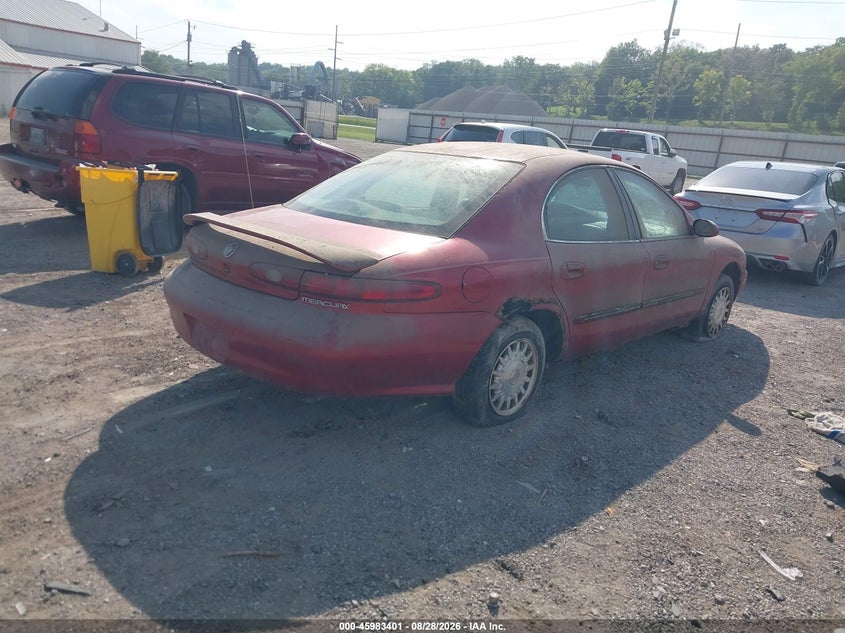 1996 Mercury Sable VIN 1MELM53SXTG620814 IAAI salvage auction — NORMAL WEAR, Clear (Illinois), sold $25 on 2026-09-08 (photo 4)