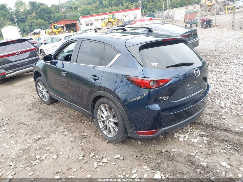 2021 Mazda Cx-5 VIN JM3KFBDM5M1409859 IAAI salvage auction — REAR END, Salvage (Pennsylvania), sold $6,800 on 2026-09-22 (photo 3)