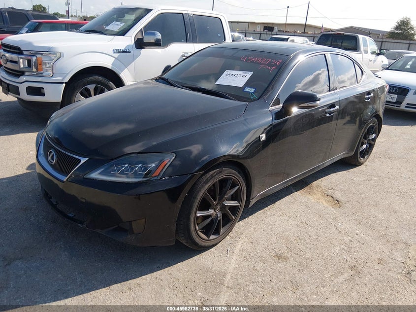 2011 Lexus Is 350 VIN JTHBE5C25B5027042 IAAI salvage auction — NORMAL WEAR, Original (Texas), sold $725 on 2026-09-28 (photo 2)