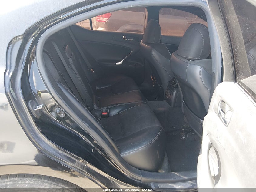 2011 Lexus Is 350 VIN JTHBE5C25B5027042 IAAI salvage auction — NORMAL WEAR, Original (Texas), sold $725 on 2026-09-28 (photo 8)