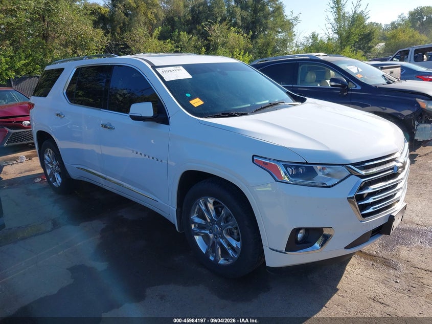 2021 Chevrolet Traverse VIN 1GNEVNKW2MJ158787 — IAAI salvage auction photo
