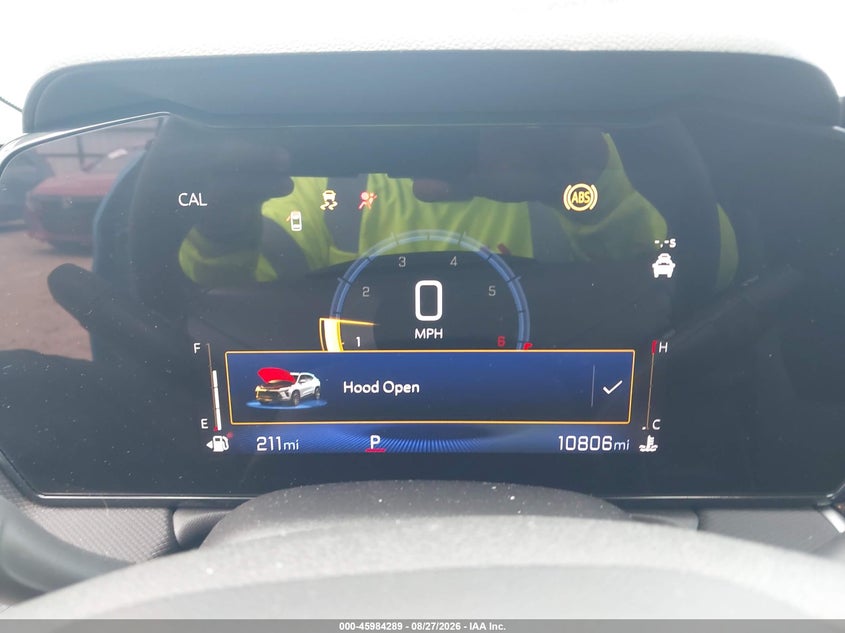 2026 Chevrolet Trailblazer VIN KL79MPSL2TB167171 IAAI salvage auction — REAR END, Salvage Title, sold $10,700 on 2026-09-03 (photo 7)