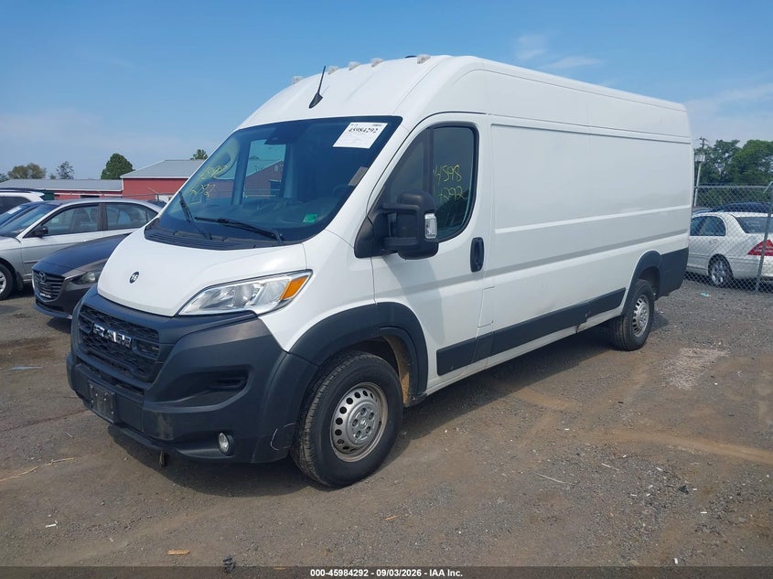 2025 Ram Promaster city VIN 3C6MRVJG7SE504868 IAAI salvage auction — LEFT & RIGHT, Enterprise Vehicles Clear Only (Virginia), sold $22,000 on 2026-09-08 (photo 2)