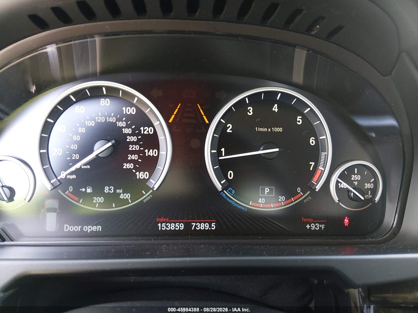 2016 BMW X5 VIN 5UXKR0C54G0P25082 IAAI salvage auction — NORMAL WEAR, Clear (Florida), sold $4,400 on 2026-09-06 (photo 7)