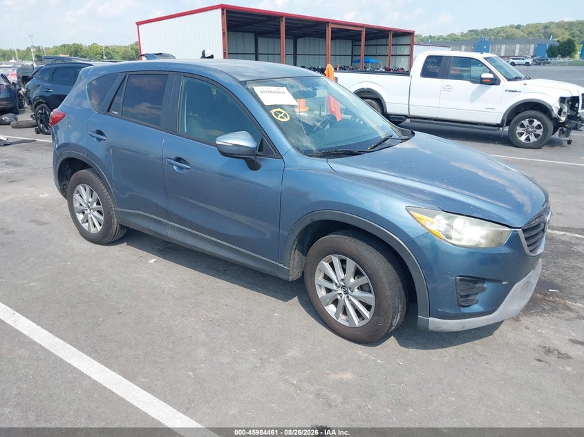 2016 Mazda Cx-5 VIN JM3KE4BY0G0662179 IAAI salvage auction — Unknown, Wait Title, sold $0 on 2026-10-07 (photo 1)