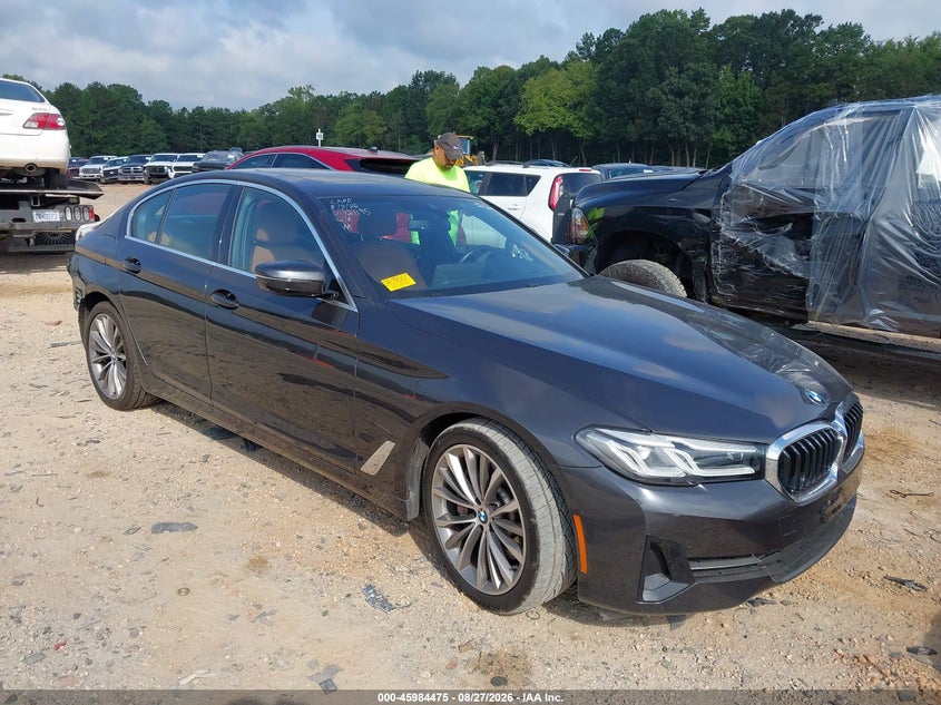 2021 BMW 5er VIN WBA53BH0XMWX21195 — IAAI salvage auction photo