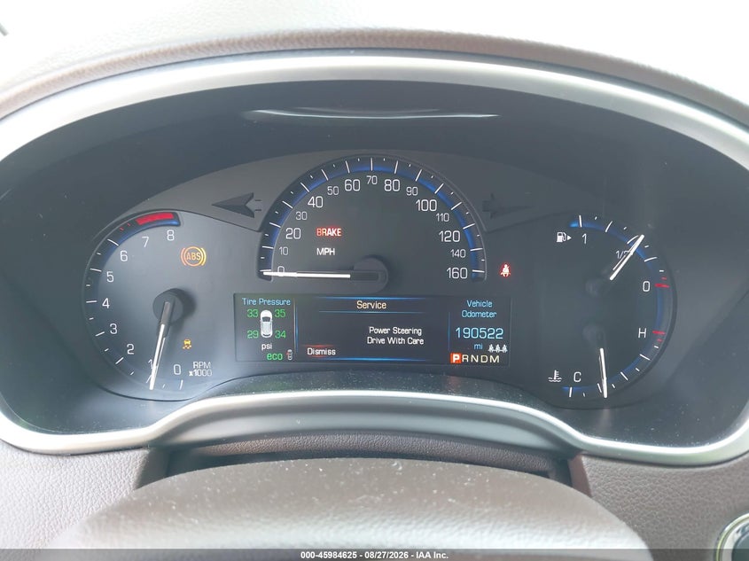 2015 Cadillac Srx VIN 3GYFNCE32FS575311 IAAI salvage auction — NORMAL WEAR, Original (Texas), sold $0 on 2026-09-27 (photo 7)