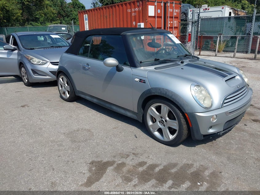 2007 Mini Cooper VIN WMWRH33587TJ43759 IAAI salvage auction — NORMAL WEAR, Clear (Maryland), sold $850 on 2026-09-17 (photo 1)