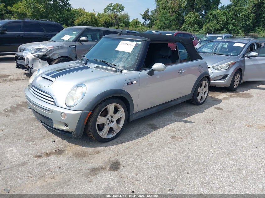 2007 Mini Cooper VIN WMWRH33587TJ43759 IAAI salvage auction — NORMAL WEAR, Clear (Maryland), sold $850 on 2026-09-17 (photo 2)