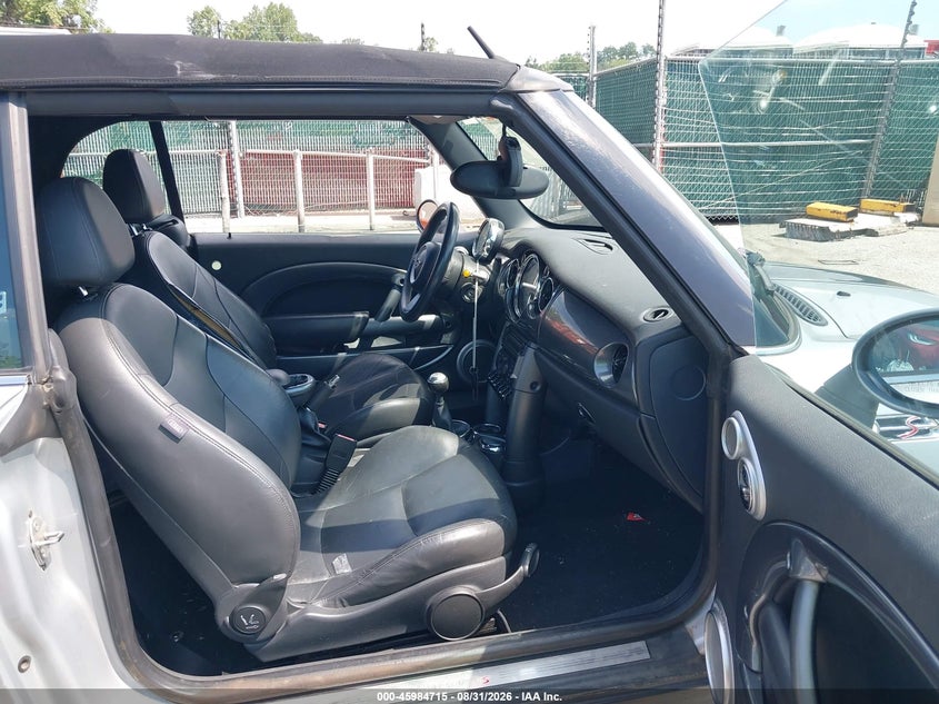 2007 Mini Cooper VIN WMWRH33587TJ43759 IAAI salvage auction — NORMAL WEAR, Clear (Maryland), sold $850 on 2026-09-17 (photo 5)