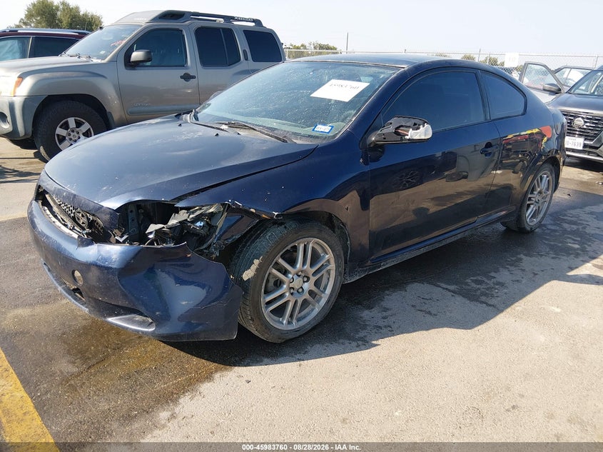 2008 Scion Tc VIN JTKDE167X80245616 IAAI salvage auction — Unknown, Salvage (Texas), sold $25 on 2026-09-25 (photo 2)