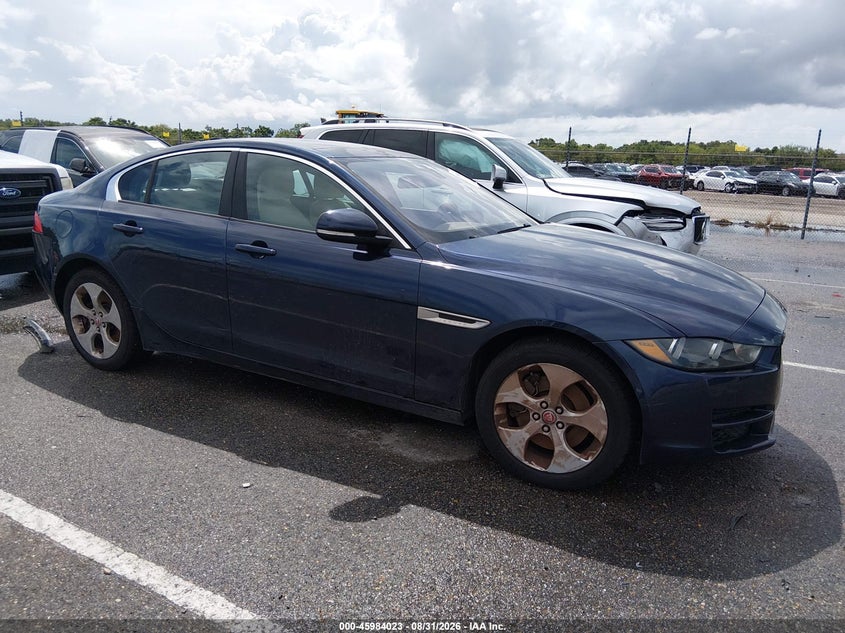 2017 Jaguar Xe VIN SAJAR4BG0HA971924 IAAI salvage auction — NORMAL WEAR, Clear (Louisiana), sold $450 on 2026-09-28 (photo 1)