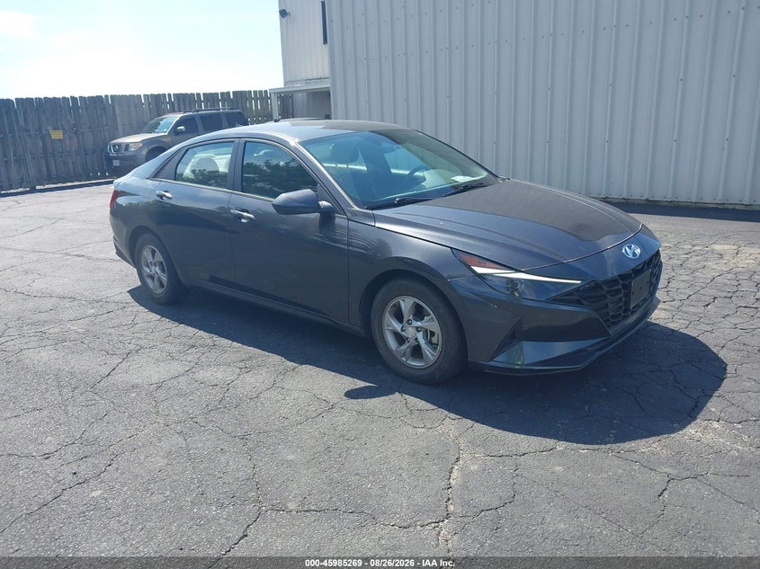 2021 Hyundai Elantra VIN 5NPLL4AGXMH048198 — IAAI salvage auction photo