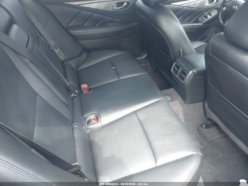 2015 Infiniti Q50 VIN JN1BV7AP2FM340902 IAAI salvage auction — FRONT & REAR, Mv-907A (New York), sold $1,700 on 2026-09-13 (photo 8)