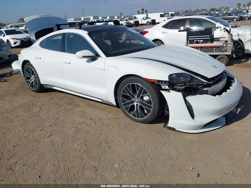 2020 Porsche Taycan VIN WP0AC2Y19LSA71570 — IAAI salvage auction photo