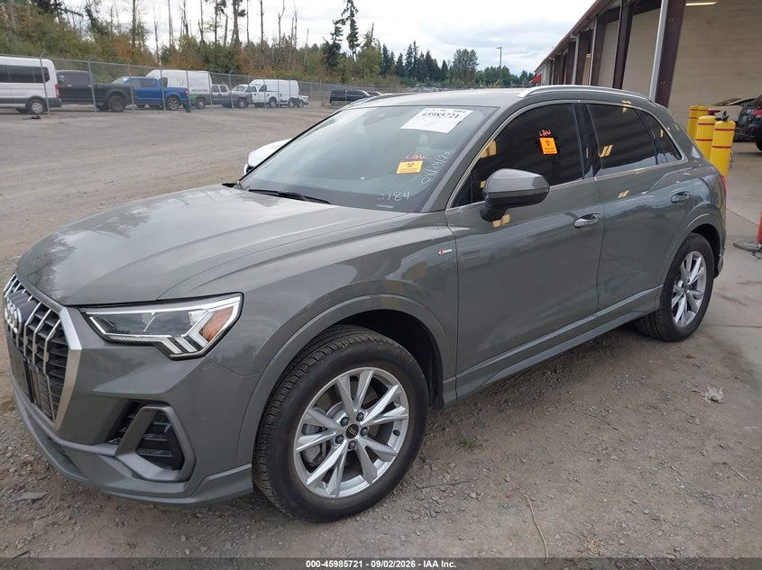 2022 Audi Q3 VIN WA1EECF33N1072784 IAAI salvage auction — BIO HAZARD, Wait Title, sold $12,400 on 2026-09-26 (photo 6)