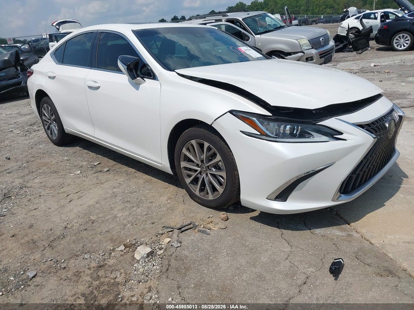 2023 Lexus ES VIN 58ACZ1B17PU153190 IAAI salvage auction — SIDE, Wait Title, sold $20,150 on 2026-10-14 (photo 1)