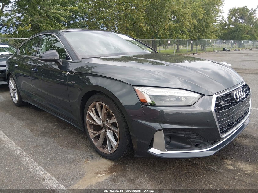 2021 Audi A5 VIN WAUCBCF53MA022082 — IAAI salvage auction photo