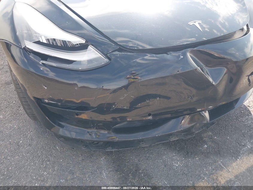 2018 Tesla Model 3 VIN 5YJ3E1EA9JF154487 IAAI salvage auction — FRONT END, Salvage Title, sold $5,175 on 2026-09-21 (photo 6)