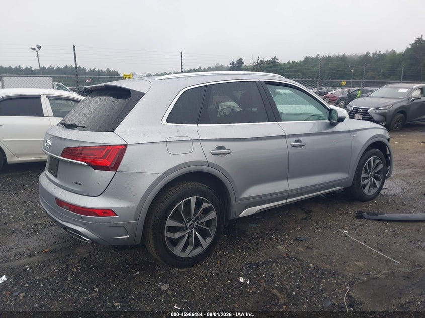 2024 Audi Q5 VIN WA1EAAFY7R2016522 IAAI salvage auction — FRONT END, Wait Title, sold $0 on 2026-10-11 (photo 4)