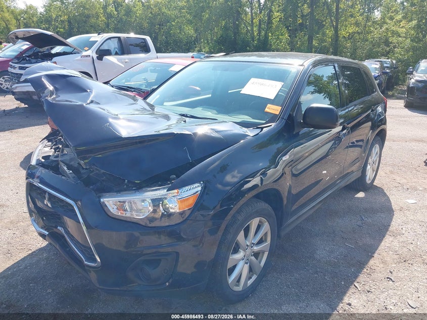 2014 Mitsubishi Outlander VIN 4A4AR3AU6EE010094 IAAI salvage auction — FRONT END, Salvage (Ohio), sold $1,025 on 2026-09-22 (photo 2)