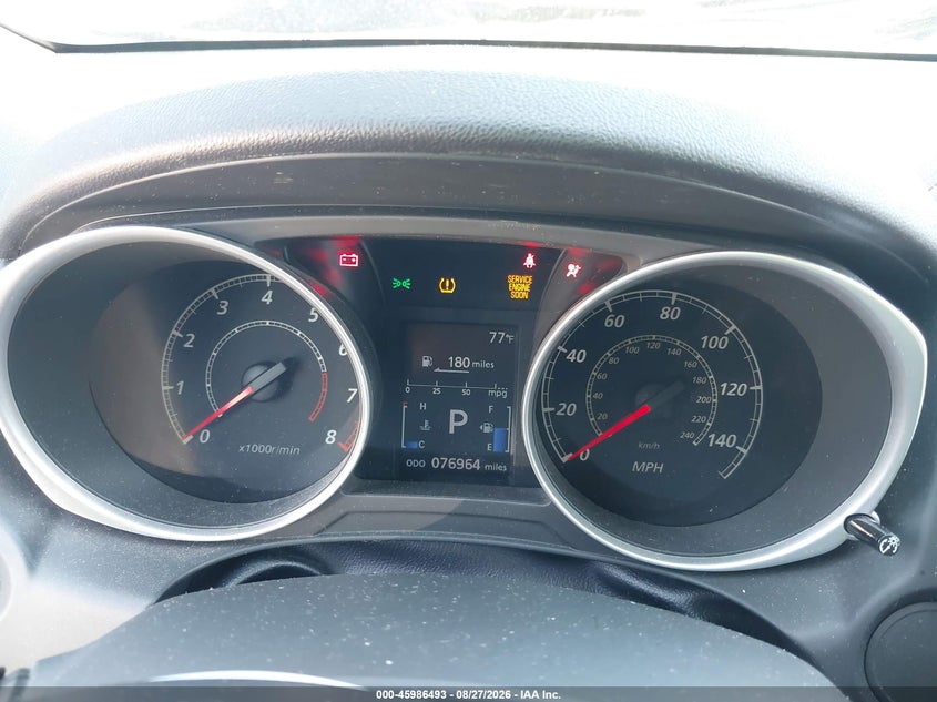 2014 Mitsubishi Outlander VIN 4A4AR3AU6EE010094 IAAI salvage auction — FRONT END, Salvage (Ohio), sold $1,025 on 2026-09-22 (photo 7)