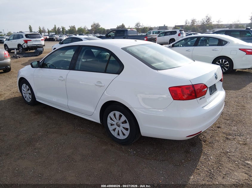 2011 Volkswagen Jetta VIN 3VW2K7AJ1BM042502 IAAI salvage auction — NORMAL WEAR, Clear - Dealer Only (California), sold $25 on 2026-09-08 (photo 3)