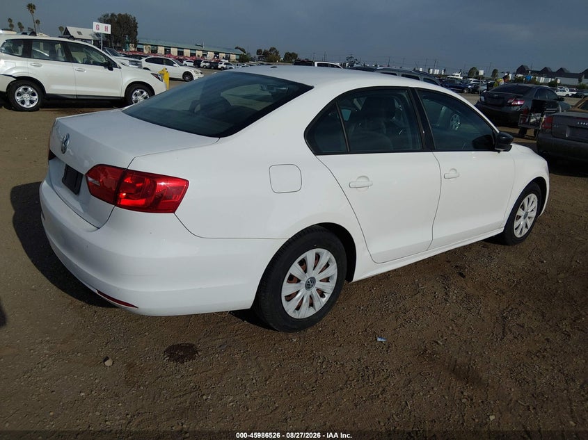 2011 Volkswagen Jetta VIN 3VW2K7AJ1BM042502 IAAI salvage auction — NORMAL WEAR, Clear - Dealer Only (California), sold $25 on 2026-09-08 (photo 4)