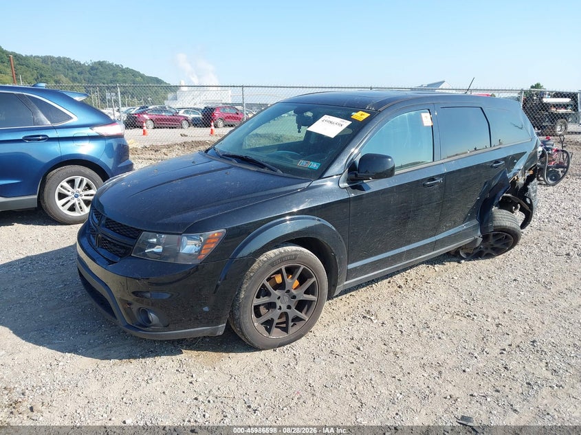 2014 Dodge Journey VIN 3C4PDDEG9ET259418 IAAI salvage auction — LEFT REAR, Salvage (Pennsylvania), sold $1,000 on 2026-09-15 (photo 2)