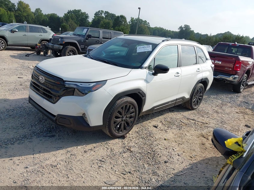 2026 Subaru Forester VIN 4S4SLDH65T3082693 IAAI salvage auction — REAR END, Salvage (North Carolina), sold $19,600 on 2026-09-14 (photo 2)