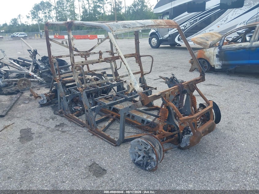 2023 Can-am/ brp Traxter VIN 3JBUBAP45PK003444 IAAI salvage auction — EXTERIOR BURN, Clear (Florida), sold $25 on 2026-09-29 (photo 1)