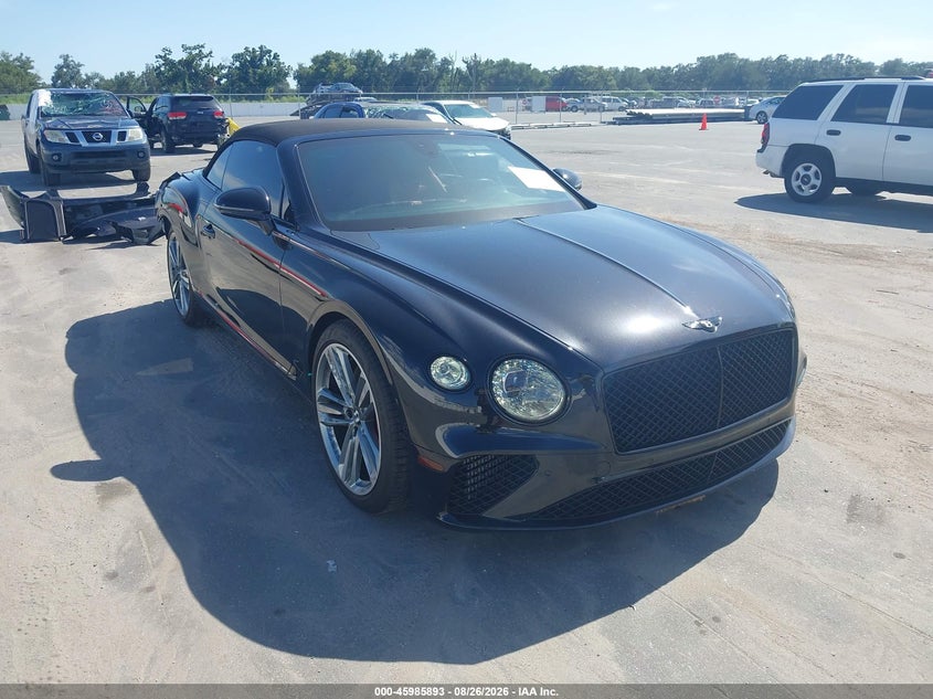 2021 Bentley Continental gt VIN SCBDG4ZGXMC086106 IAAI salvage auction — REAR END, Rebuildable (Florida), sold $68,000 on 2026-09-14 (photo 1)