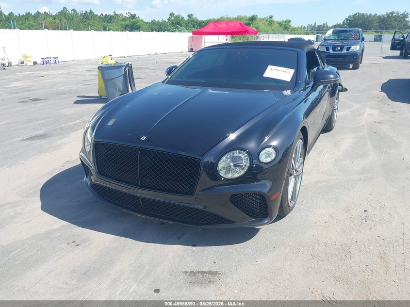 2021 Bentley Continental gt VIN SCBDG4ZGXMC086106 IAAI salvage auction — REAR END, Rebuildable (Florida), sold $68,000 on 2026-09-14 (photo 2)