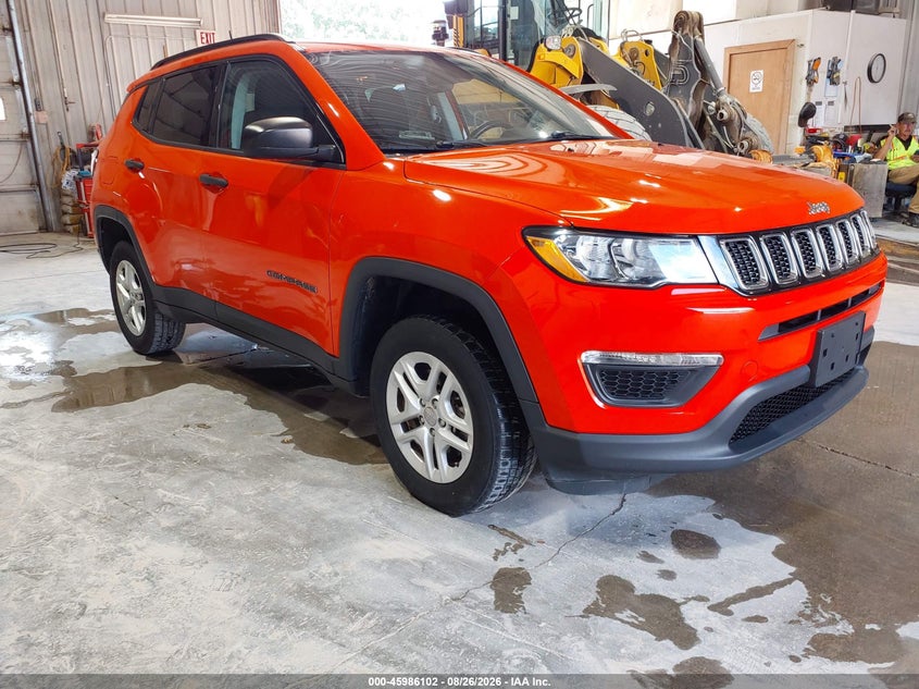2018 Jeep Compass VIN 3C4NJDAB6JT392271 — IAAI salvage auction photo