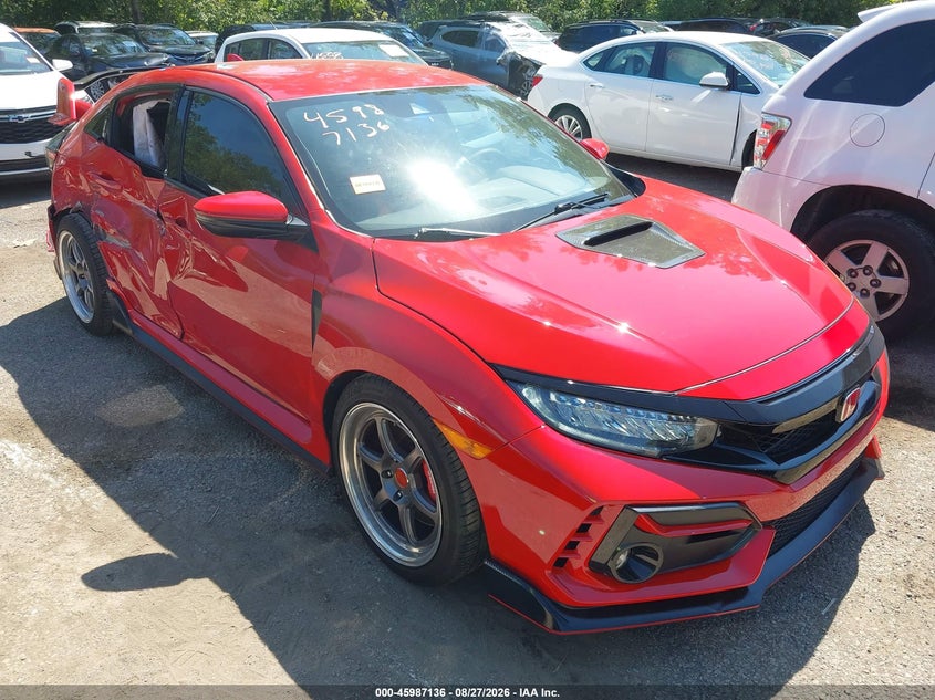 2020 Honda Civic type r VIN SHHFK8G74LU200275 — IAAI salvage auction photo