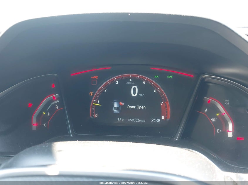 2020 Honda Civic type r VIN SHHFK8G74LU200275 IAAI salvage auction — RIGHT SIDE, Salvage Title, sold $15,600 on 2026-10-06 (photo 7)