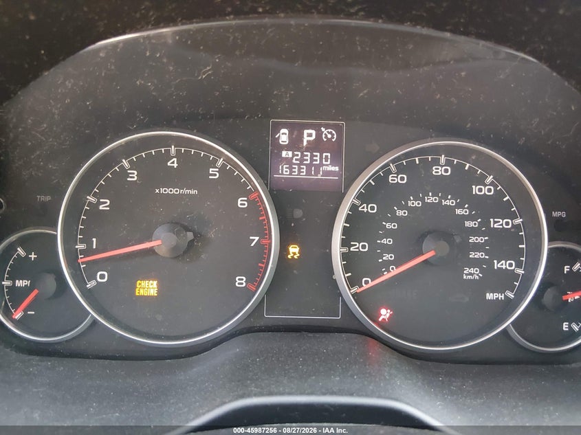 2013 Subaru Outback VIN 4S4BRCAC3D3320230 IAAI salvage auction — NORMAL WEAR, Salvage (Wisconsin), sold $400 on 2026-09-15 (photo 7)
