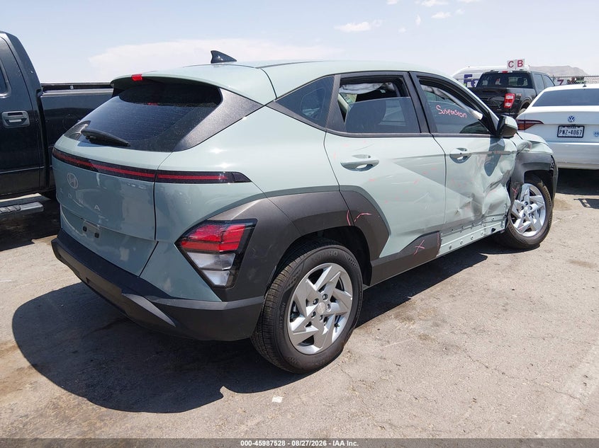 2026 Hyundai Kona VIN KM8HA3AB6TU413292 IAAI salvage auction — SIDE, Salvage Title, sold $7,400 on 2026-10-07 (photo 4)