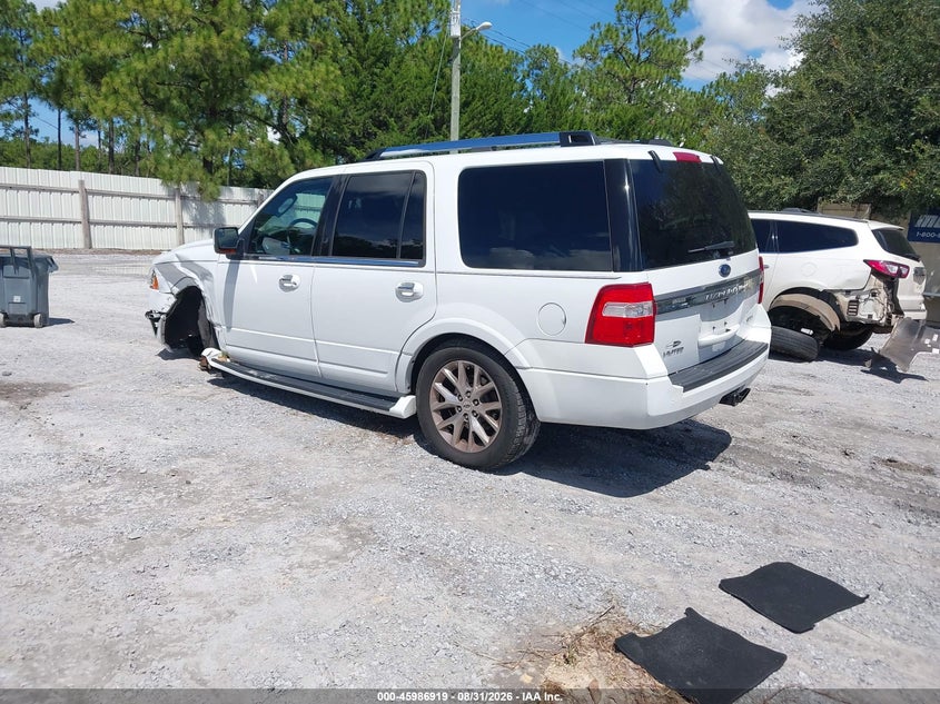 2017 Ford Expedition VIN 1FMJU2AT0HEA55765 IAAI salvage auction — LEFT FRONT, Salvage Title, sold $1,350 on 2026-10-08 (photo 3)