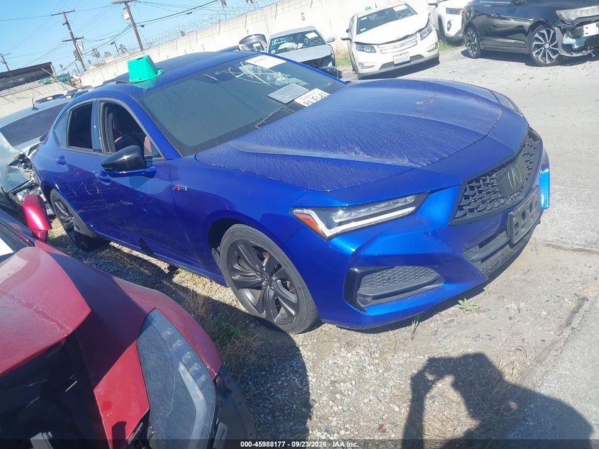 2021 Acura Tlx VIN 19UUB5F50MA003395 — IAAI salvage auction photo