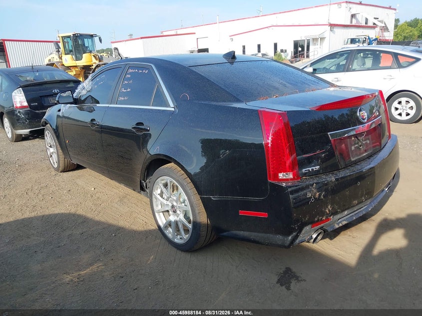2010 Cadillac Cts VIN 1G6DV5EP7A0126849 IAAI salvage auction — FRONT END, Salvage - Greater Than 75% (Maryland), sold $13,100 on 2026-09-09 (photo 3)