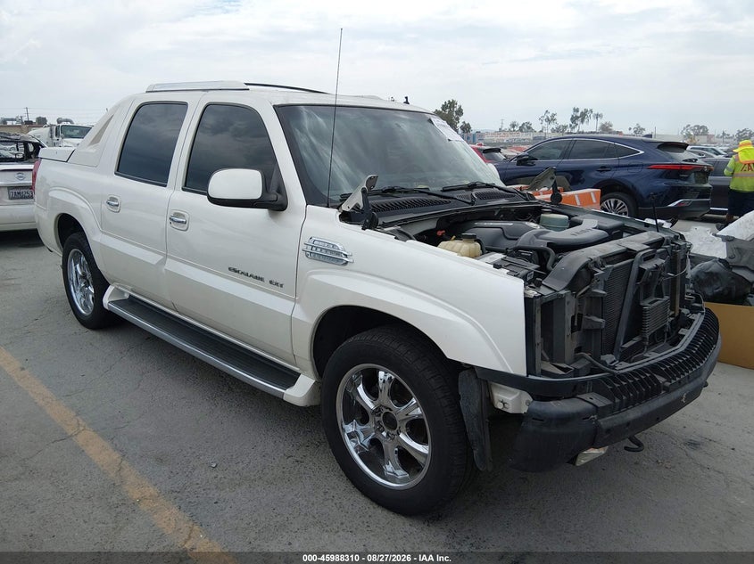 2002 Cadillac Escalade ext VIN 3GYEK63N82G229237 IAAI salvage auction — THEFT, Salvage (California), sold $700 on 2026-09-07 (photo 1)